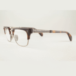Authentic chrome hearts chuck gunmetal glasses