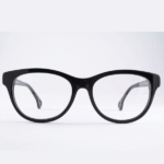 Authentic chrome hearts monthl black cat eyeglasses