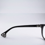 Authentic chrome hearts monthl black cat eyeglasses