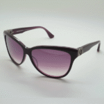 Authentic chrome hearts skelly girl aI aubergine sunglasse