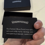 Chrome Hearts Clear Eyeglasses with Silver Detailing