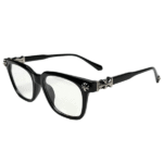 Chrome Hearts Gold Silver Frame Eyeglasses