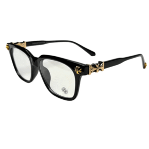 Chrome Hearts Gold Silver Frame Eyeglasses