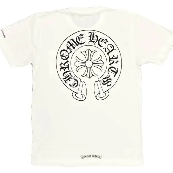 Chrome Hearts Horse Shoe Logo Pocket T-Shirt White