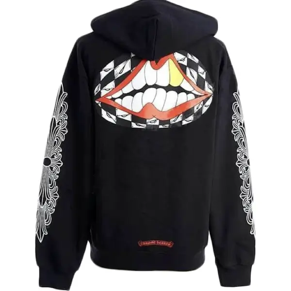 Chrome Hearts Matty Boy Flower Chomper Hoodie Black Chrome Hearts Matty Boy Flower Chomper Hoodie Black