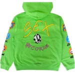 Chrome Hearts Matty Boy Sex Records Hoodie Citrus