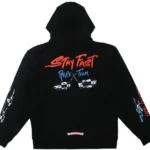 Chrome Hearts Matty Boy Stay Fast Hoodie Black Back