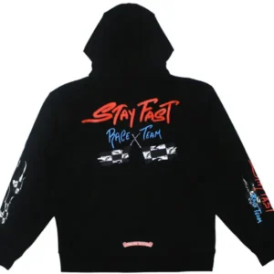 Chrome Hearts Matty Boy Stay Fast Hoodie Black Back