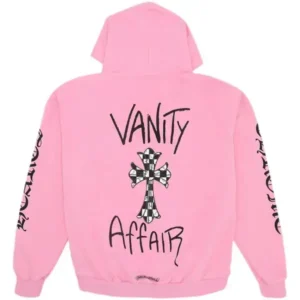 Chrome Hearts Matty Boy Vanity Affair Hoodie Pink