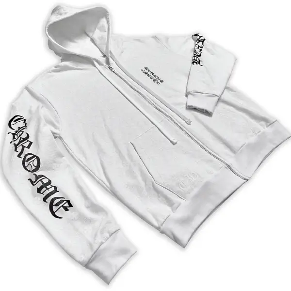 Chrome-Hearts-Plus-Cross-All-Over-Print-Zip-Up-Hoodie-White Chrome Hearts Plus Cross All Over Print Zip Up Hoodie White
