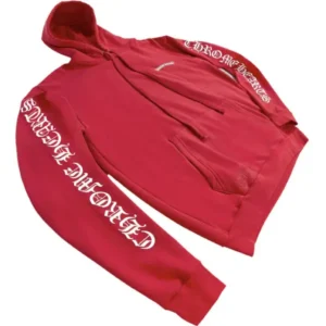 Chrome Hearts Red Hoodie