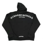 Chrome Hearts Shoulder Logo Hoodie Black