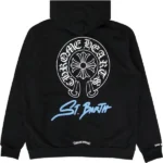 Chrome Hearts St. Barth Exclusive Zip Up Hoodie Black