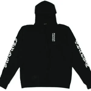 Chrome Hearts Vertical Logo Hoodie