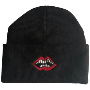Chrome Hearts Matty Boy Chomper Beanie Black