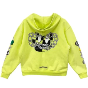 Chrome Hearts Matty Boy Thermal Zip Up Hoodie
