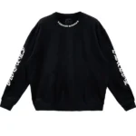 Chrome Hearts Neck Logo Black Sweatershirt