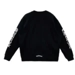 Chrome Hearts Neck Logo Black Sweatershirt
