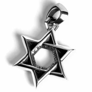 Chrome Hearts Small Star of David Pendant