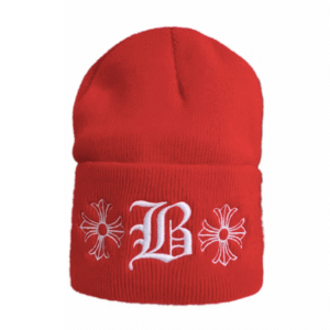 Chrome Hearts x Bella Hadid Beanie Red