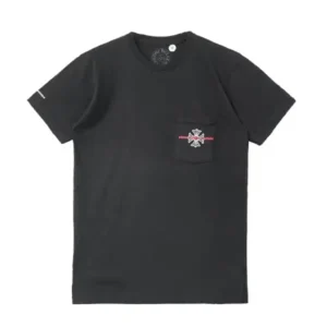 Chrome Hearts Gun N' Roses Black Cross Logo Short Sleeve Tee