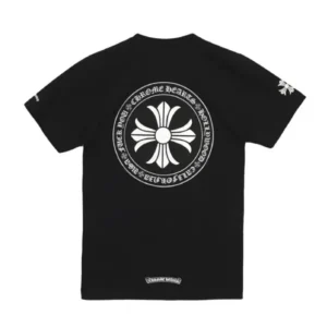 Chrome Hearts Hollywood Plus Cross Short Sleeve Tee