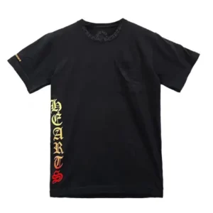 Chrome Hearts Horseshoe Gradient Script Logo Short Sleeve Tee