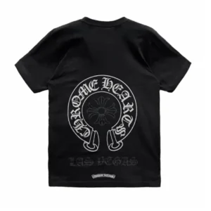 Chrome Hearts Las Vegas Exclusive Horseshoe Logo Short Sleeve T-Shirt Tee