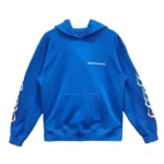 Chrome Hearts Matty Boy SPACE Logo Blue Hoodie