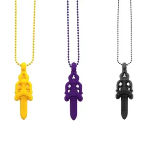 Chrome Hearts Resin Dagger Pendant Necklace