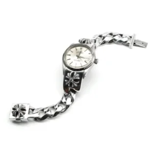 Chrome Hearts Rolex Dial Classic Link Watch Strap