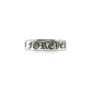 Chrome Hearts Silver Forever Ring
