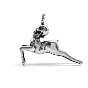 Chrome Hearts Silver Foti Clitzen Pendant