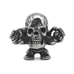 Chrome Hearts Silver Foti Harris Ring