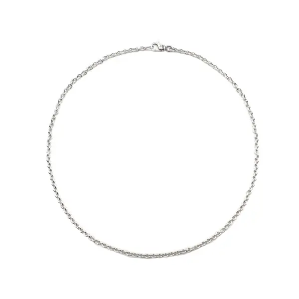 Chrome Hearts Silver Ne Chain Lobster Clasp Necklace Chrome Hearts Silver Ne Chain Lobster Clasp Necklace
