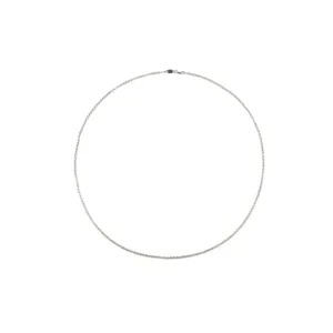 Chrome Hearts Silver Roll Chain Necklace