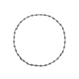 Chrome Hearts Silver Tiny E Plus Necklace