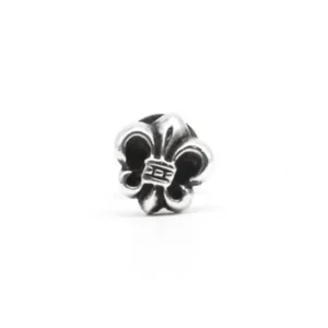 Chrome Hearts Sliver Fleur Earring Stud