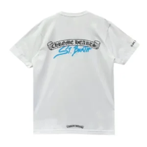 Chrome Hearts St. Barth Scroll Logo Short Sleeve T-shirt