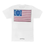 Chrome Hearts USA National Flag Horseshoe Logo Tee