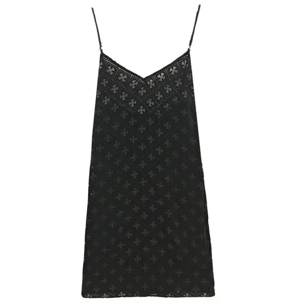 Chrome Hearts Velvet Burnout Monogram Cross Camisole Long Skirt Chrome Hearts Velvet Burnout Monogram Cross Camisole Long Skirt